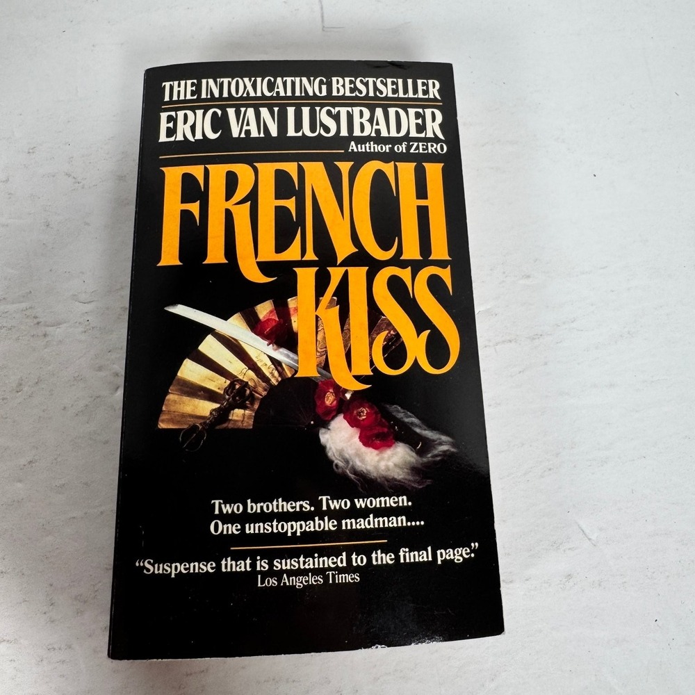 French Kiss Eric Van Lustbader 1990 Mass Market Paperback Fawcett‎ Crest